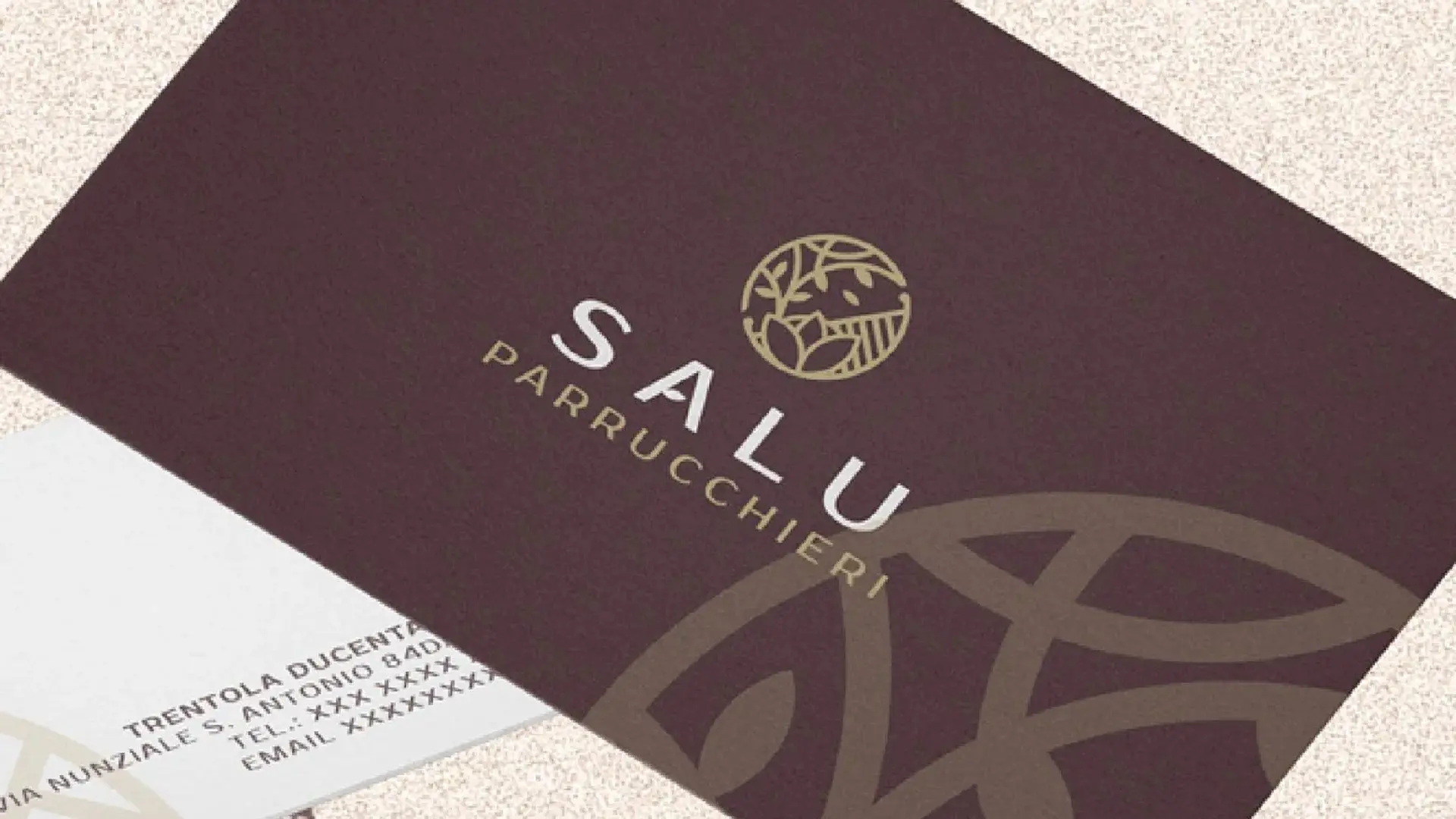 Salu Parrucchieri — Logo e immagine coordinata per un nuovo salone